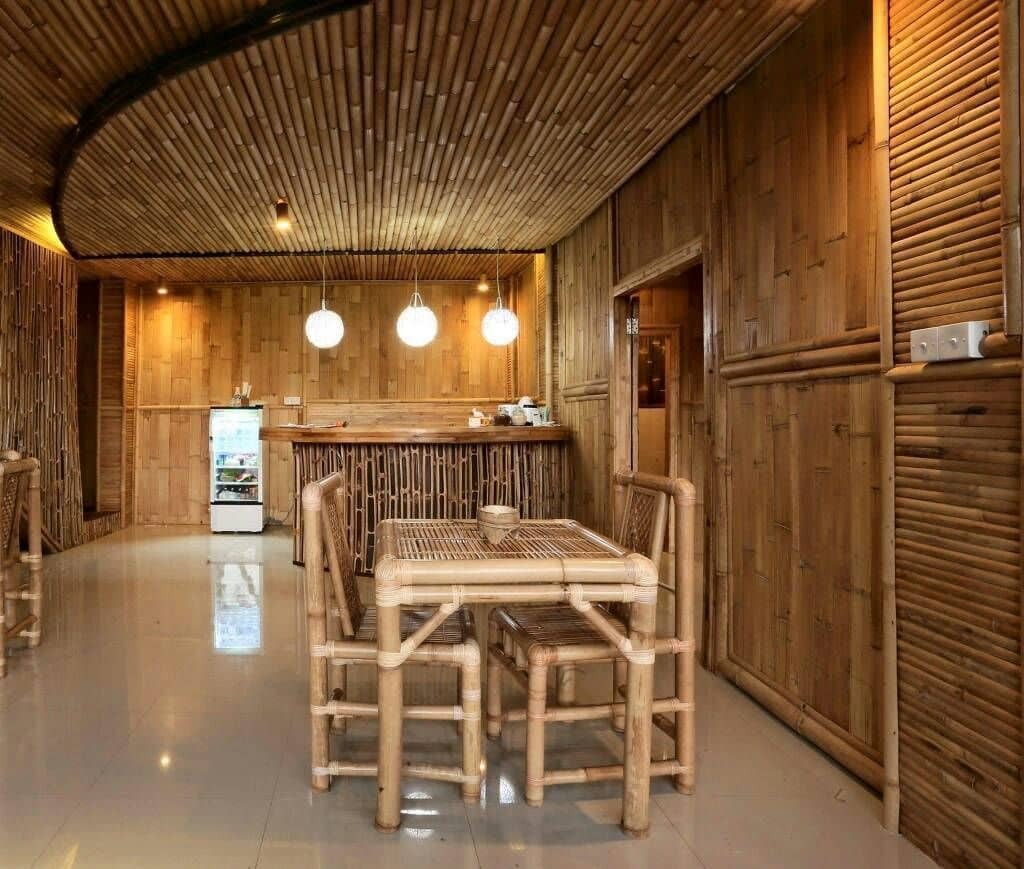 Luxury Bamboo Hostel Lodtunduh エクステリア 写真