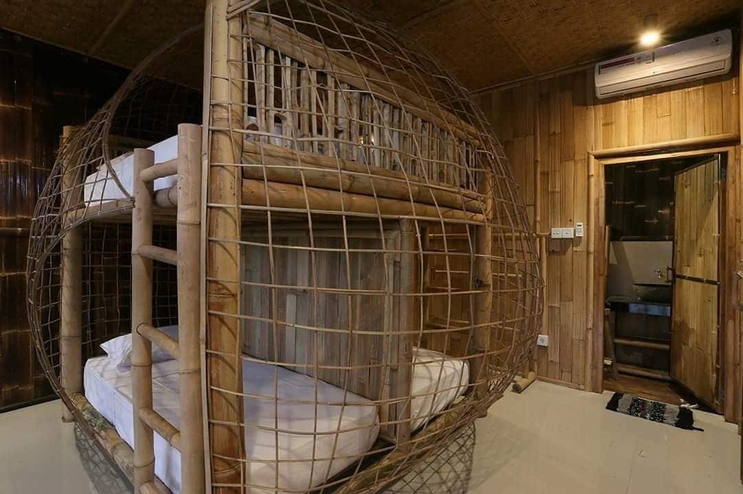 Luxury Bamboo Hostel Lodtunduh エクステリア 写真