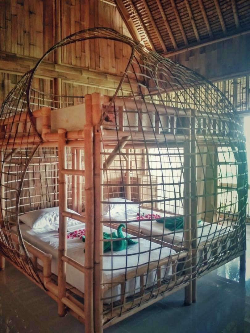 Luxury Bamboo Hostel Lodtunduh エクステリア 写真